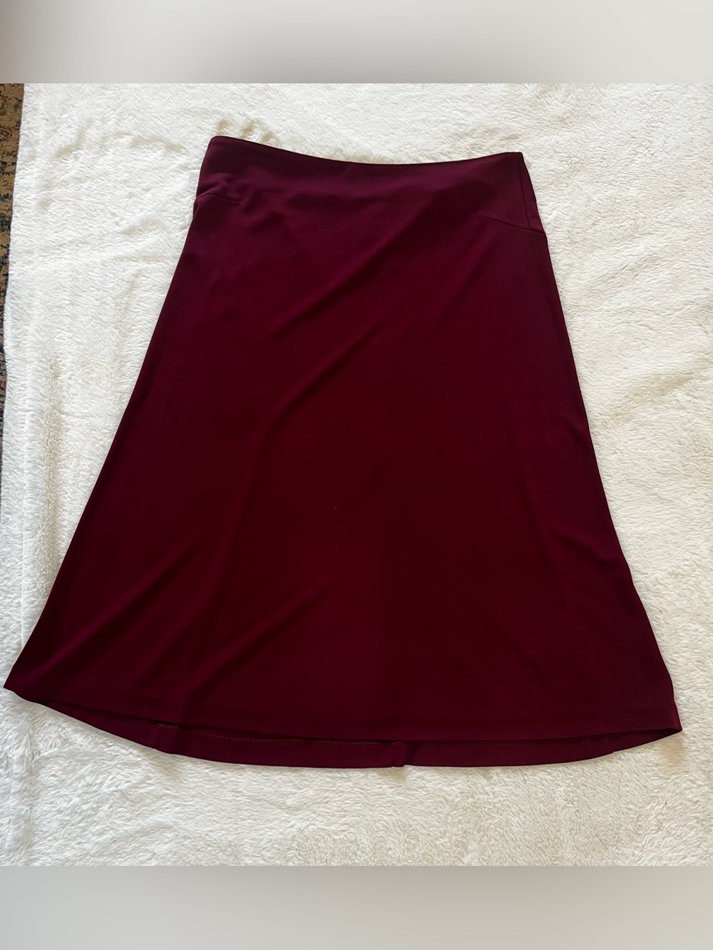 Women's Wine A-Line Skirt set - 2 piece - Picture 2 of 9